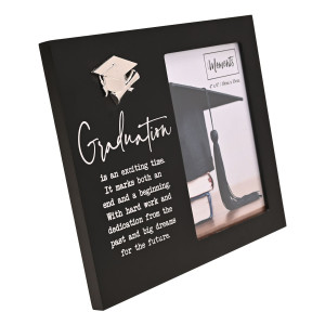 Graduation Black Frame 6x4