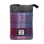 Pink & Purple Check Harris Tweed Small Crossbody Bag