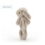Jellycat Bashful Beige Bunny Ring Rattle Jellycat Bashful Beige Bunny Ring Rattle