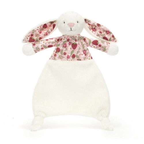 Jellycat Blossom Cream Bunny Berry Comforter Jellycat Blossom Cream Bunny Berry Comforter