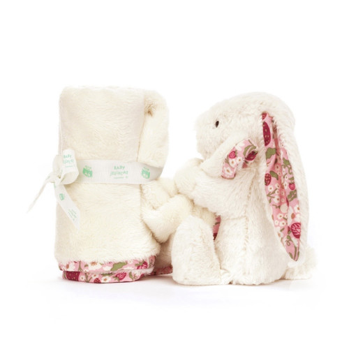 Jellycat Cream Bunny Berry Soother Jellycat Cream Bunny Berry Soother