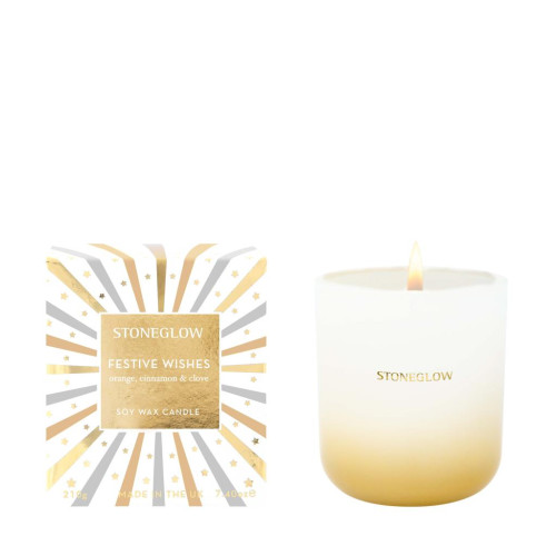 Stoneglow Festive Wishes Scented Candle Stoneglow Festive Wishes Scented Candle