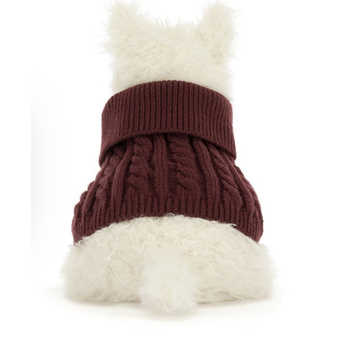 Jellycat Munro Scottie Dog Winter Jumper